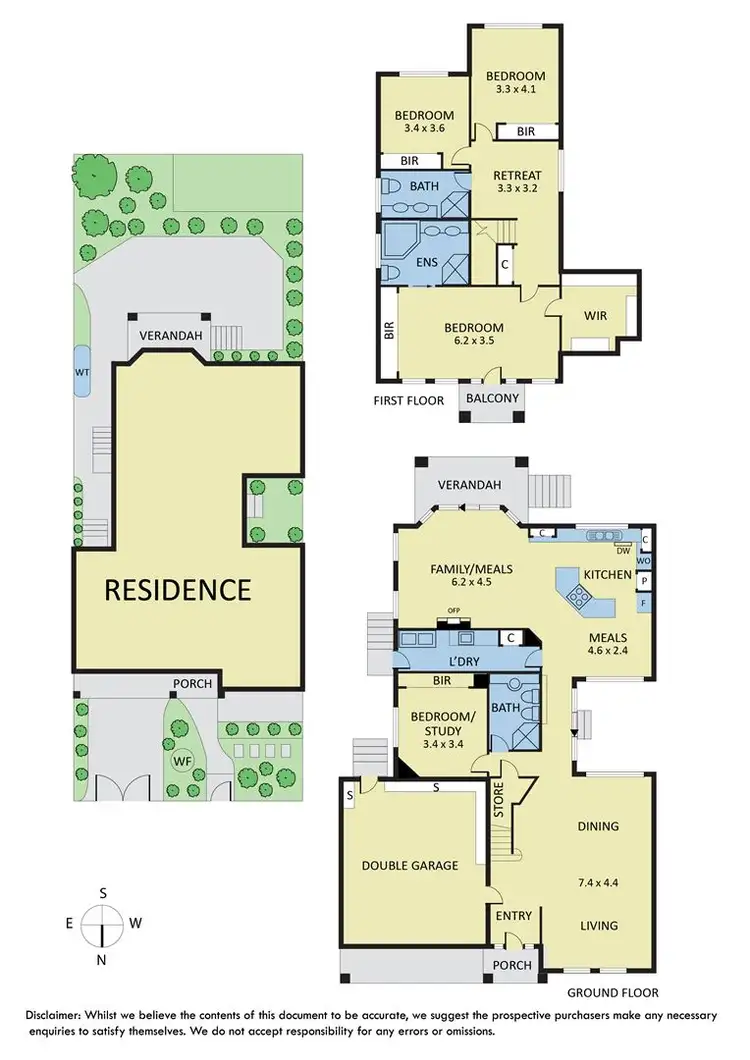 Floorplan of Homely house listing, 16 Highview Drive, Doncaster VIC 3108