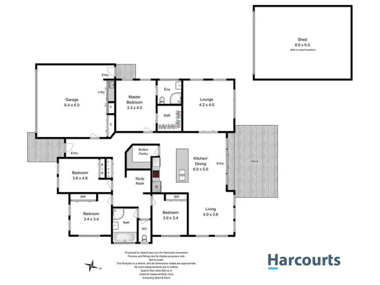Floorplan of Homely house listing, 12 Explorer Drive, Turners Beach TAS 7315