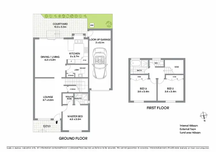 Floorplan of Homely townhouse listing, 2/5 Vine Street, Blackburn VIC 3130