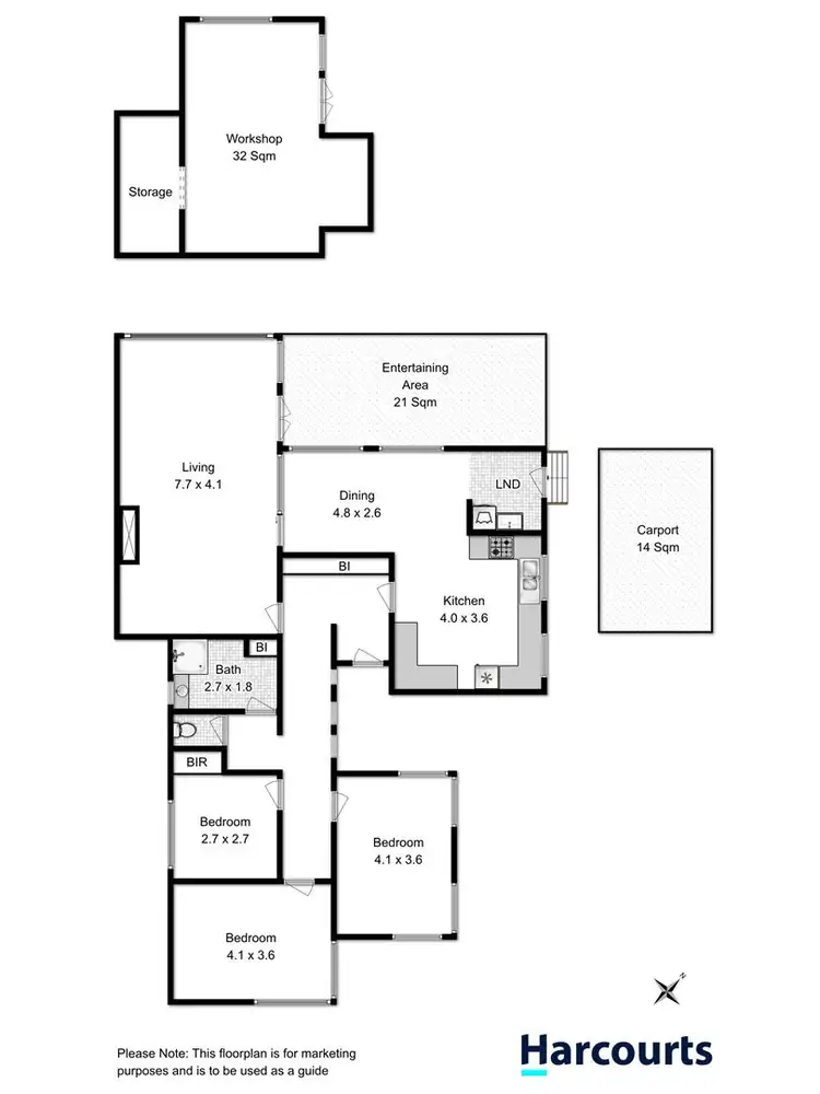 Floorplan of Homely house listing, 3 Scott Street, Bellerive TAS 7018