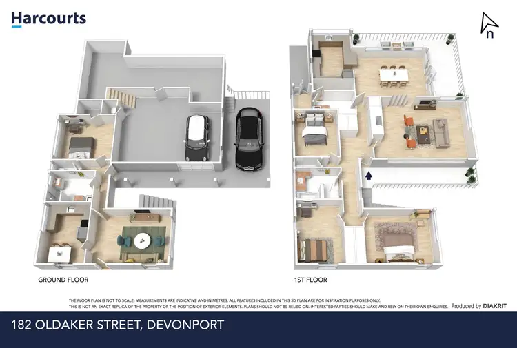 Floorplan of Homely house listing, 182 Oldaker Street, Devonport TAS 7310