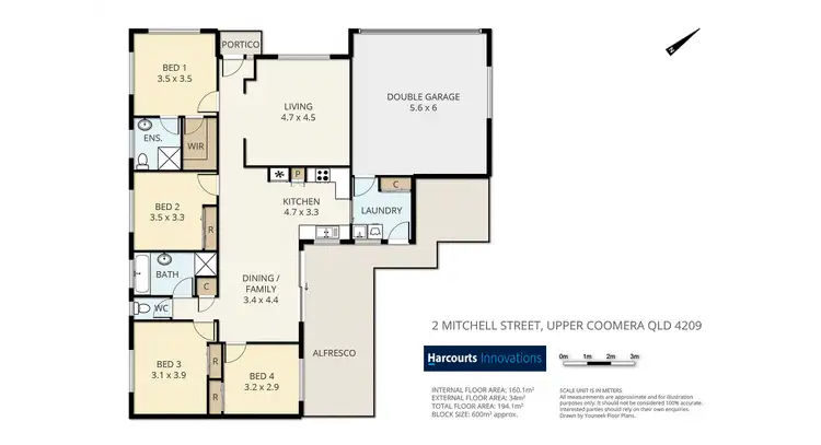 Floorplan of Homely house listing, 2 Mitchell Street, Upper Coomera QLD 4209