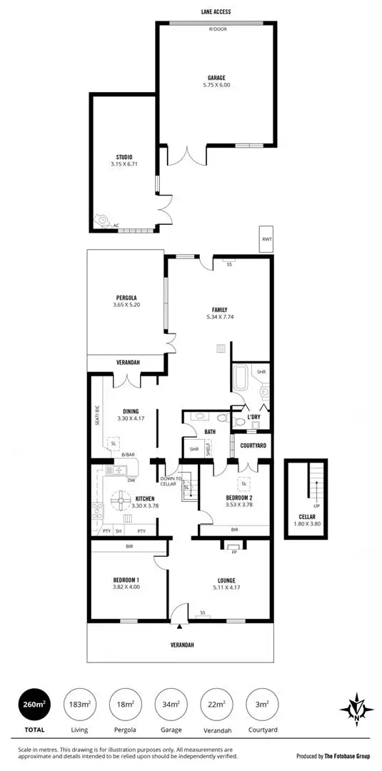 Floorplan of Homely house listing, 21 Barnard Street, North Adelaide SA 5006