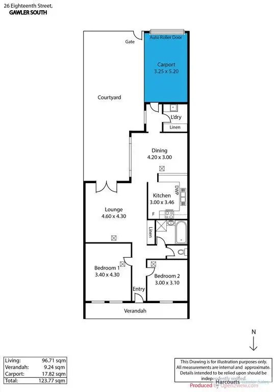Floorplan of Homely house listing, 26 Eighteenth Street, Gawler South SA 5118
