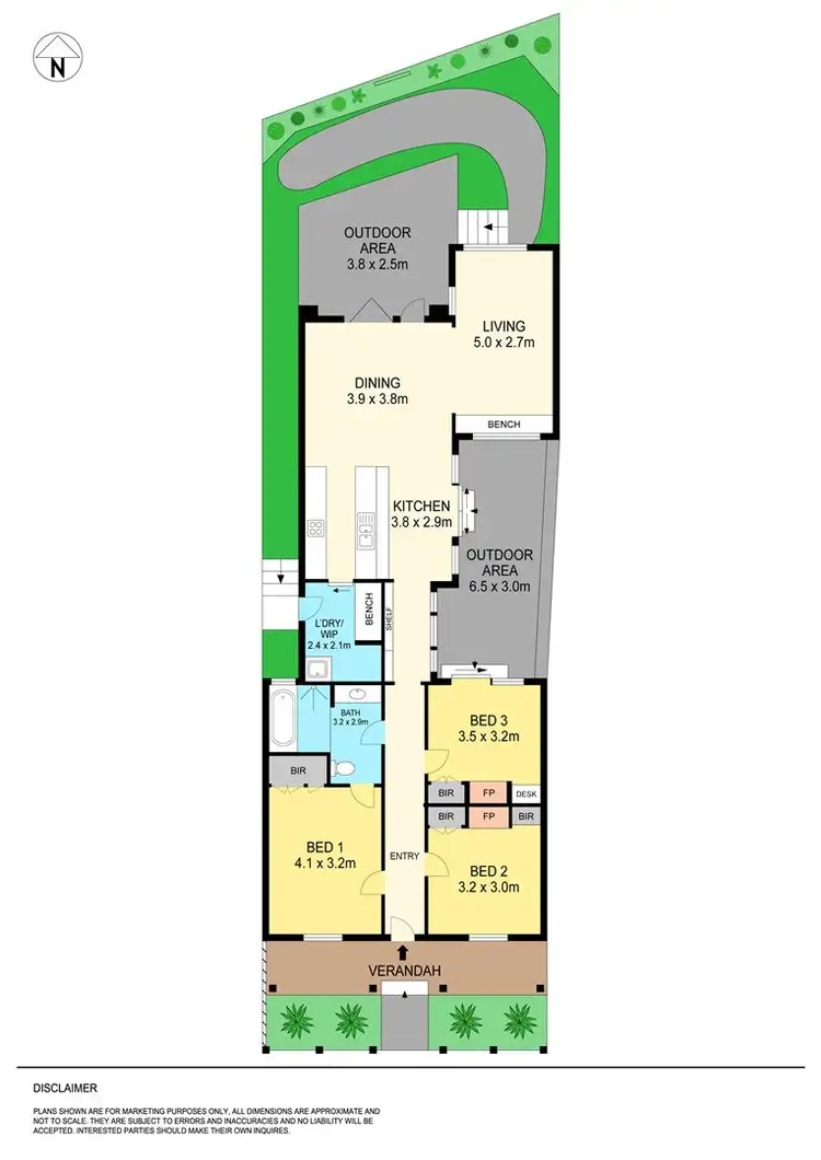 Floorplan of Homely house listing, 1 Morres Street, Ballarat East VIC 3350