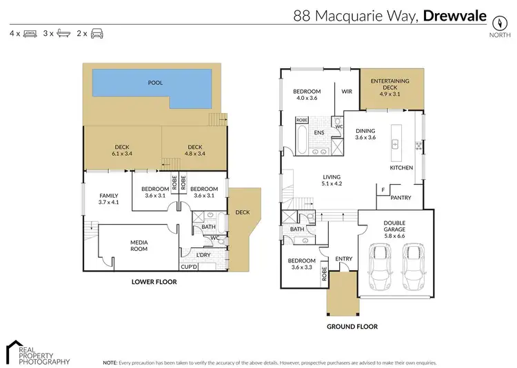 Floorplan of Homely house listing, 88 MACQUARIE WAY, Drewvale QLD 4116