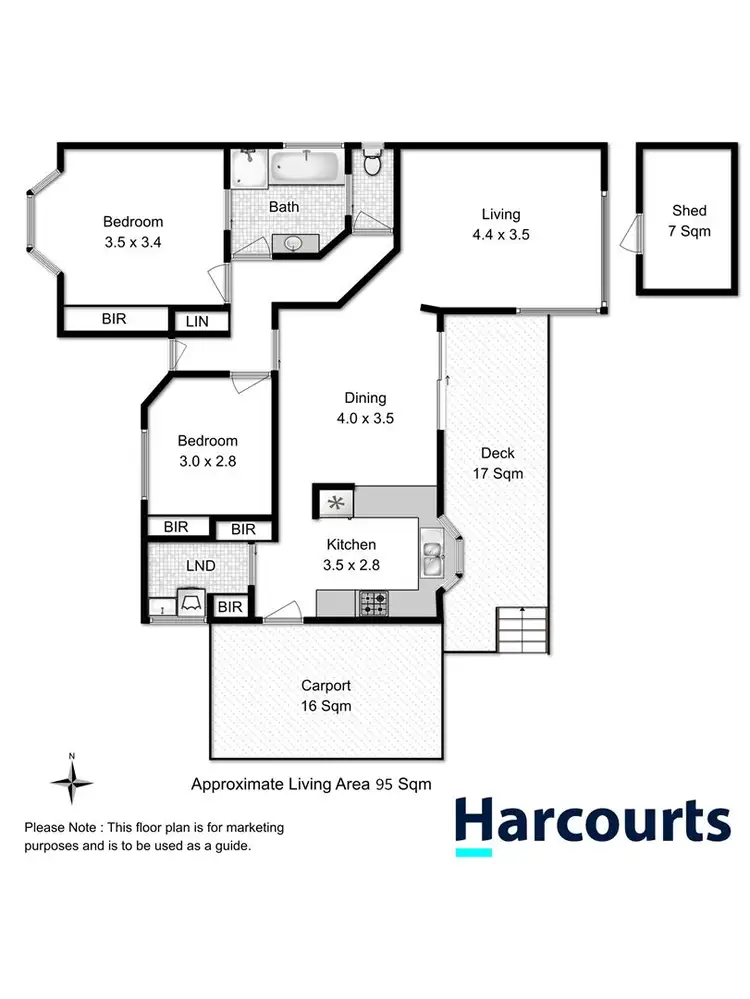 Floorplan of Homely unit listing, 4/163 Main Road, Austins Ferry TAS 7011