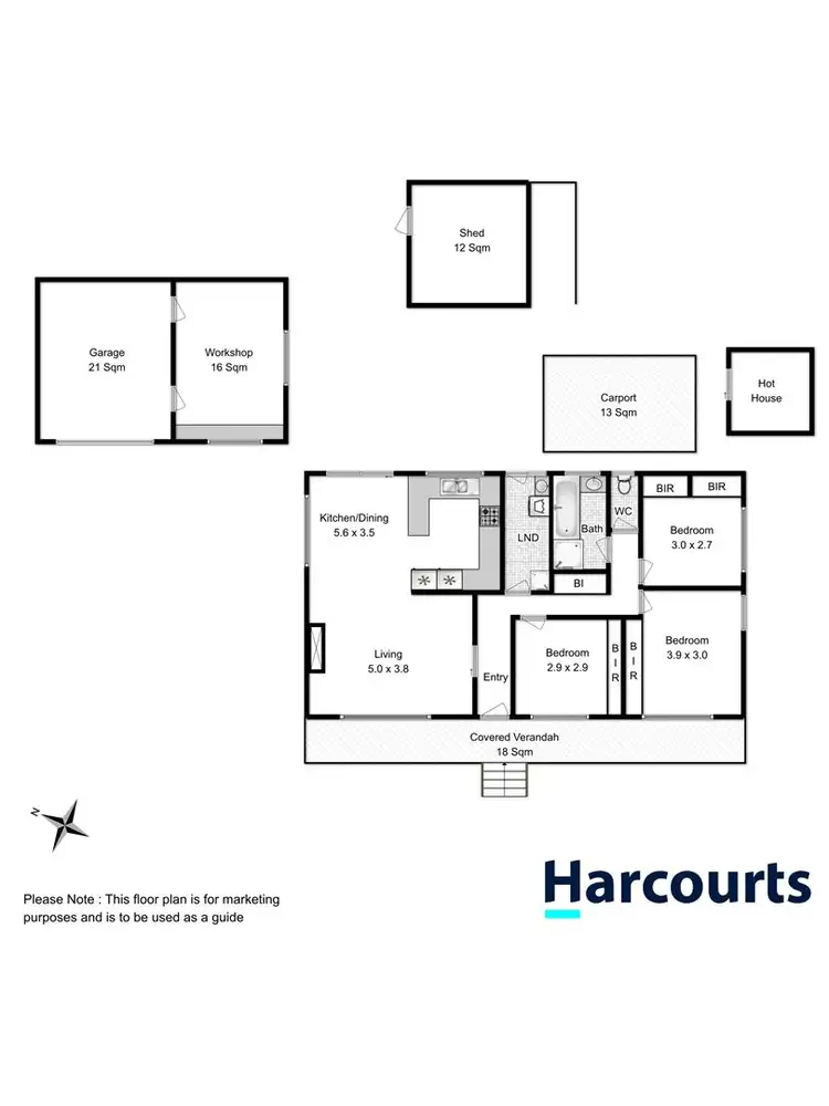 Floorplan of Homely house listing, 44 Clinton Road, Geilston Bay TAS 7015
