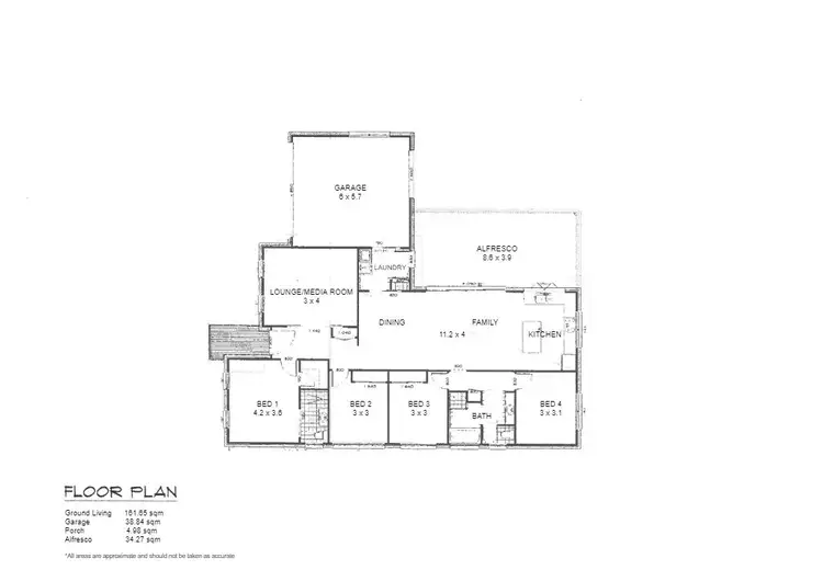Floorplan of Homely house listing, 5 Ontario Way, Burrill Lake NSW 2539