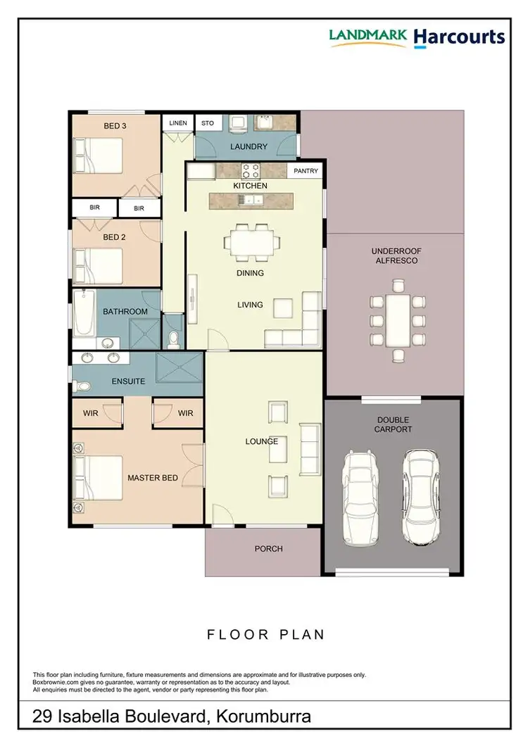 Floorplan of Homely house listing, 29 Isabella Boulevard, Korumburra VIC 3950