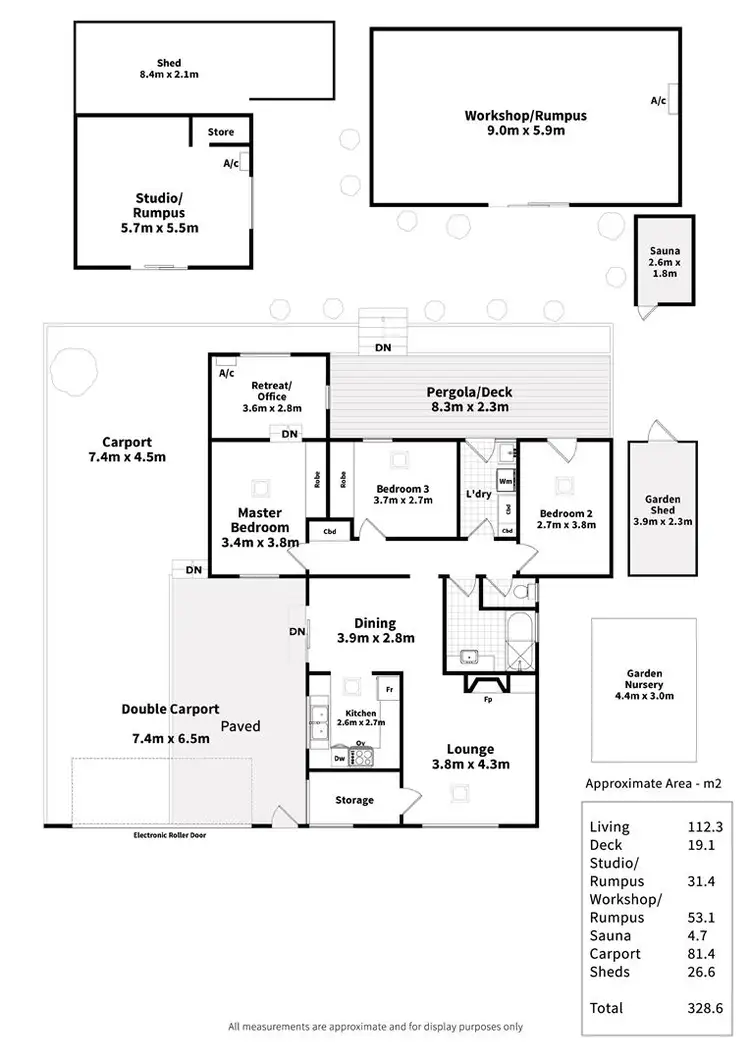 Floorplan of Homely house listing, 36 Orana Drive, Morphett Vale SA 5162