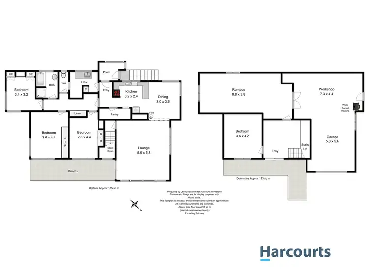 Floorplan of Homely house listing, 4 Quiggins Grove, Ulverstone TAS 7315