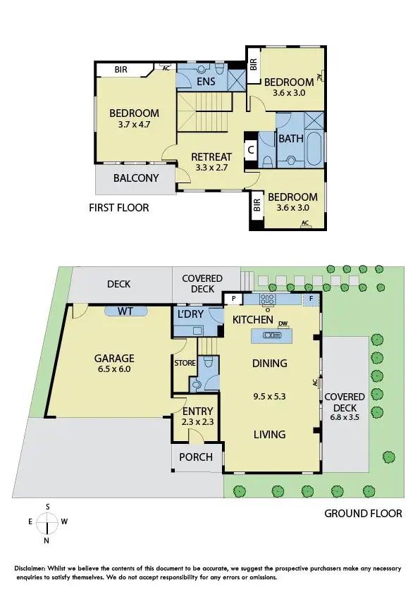Floorplan of Homely townhouse listing, 3/6 Boyd Street, Doncaster VIC 3108
