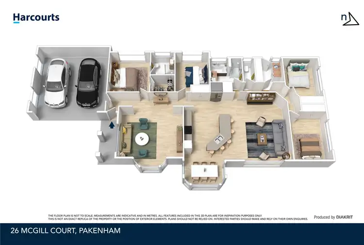 Floorplan of Homely house listing, 26 McGill Court, Pakenham VIC 3810