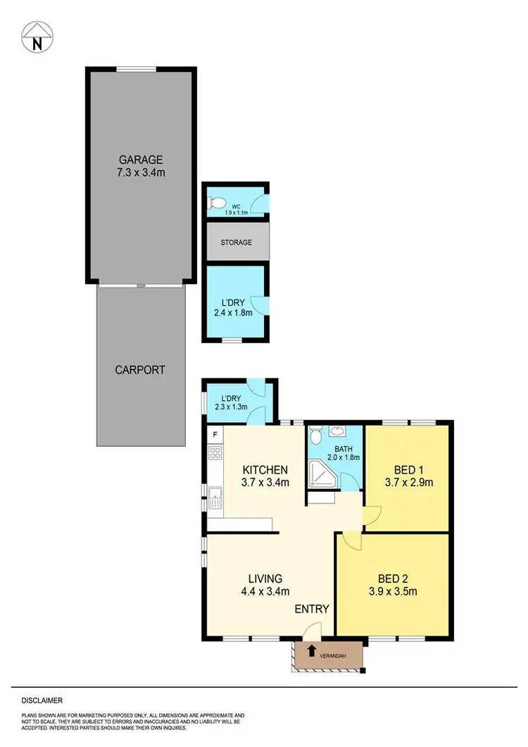 Floorplan of Homely house listing, 1011 Havelock Street, Ballarat North VIC 3350