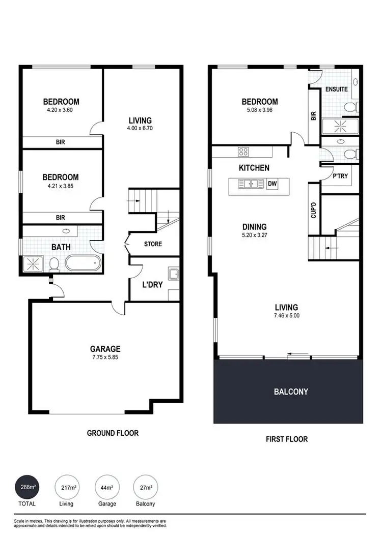 Floorplan of Homely house listing, 52A Esplanade, Middleton SA 5213