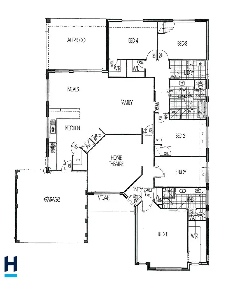 Floorplan of Homely house listing, 6 King Drive, Wannanup WA 6210