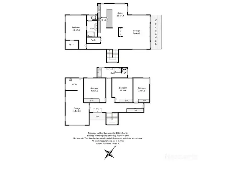 Floorplan of Homely house listing, 157 Irby Boulevard, Sisters Beach TAS 7321