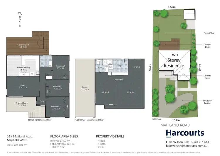 Floorplan of Homely house listing, 519 Maitland Road, Mayfield West NSW 2304
