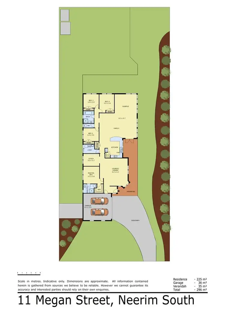 Floorplan of Homely house listing, 11 Megan Street, Neerim South VIC 3831