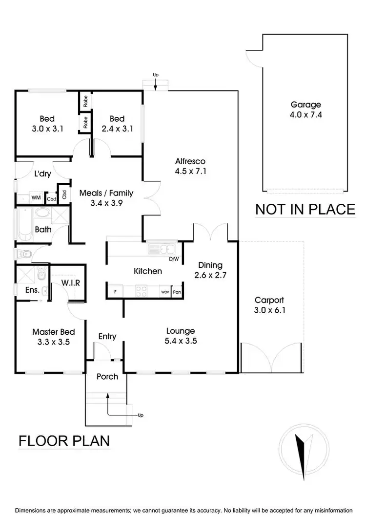 Floorplan of Homely house listing, 4 Denham Court, Scoresby VIC 3179