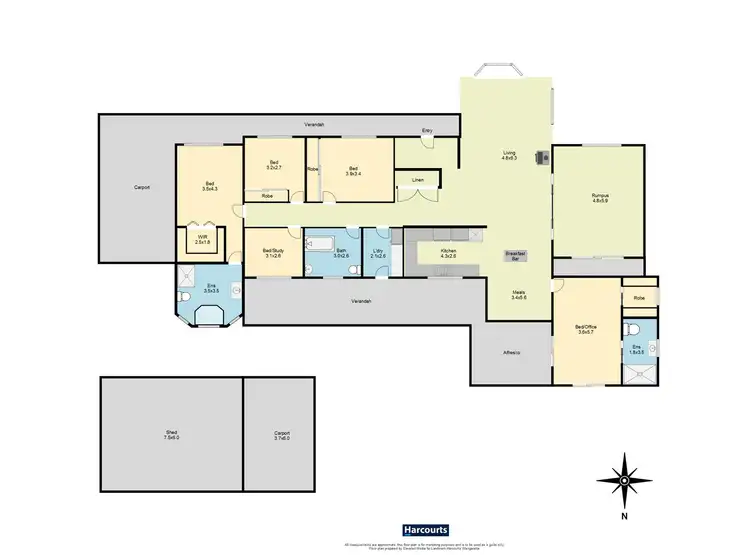Floorplan of Homely house listing, 154 Old Hume Highway, Glenrowan VIC 3675