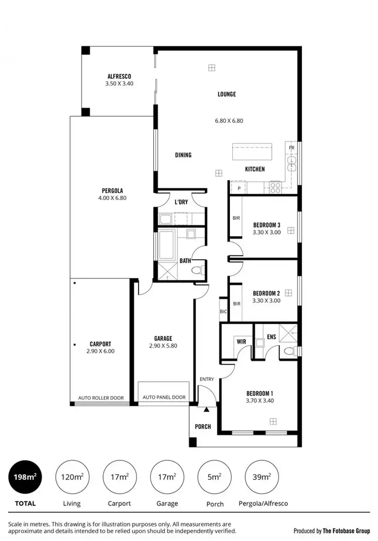 Floorplan of Homely house listing, 122B George Street, Paradise SA 5075