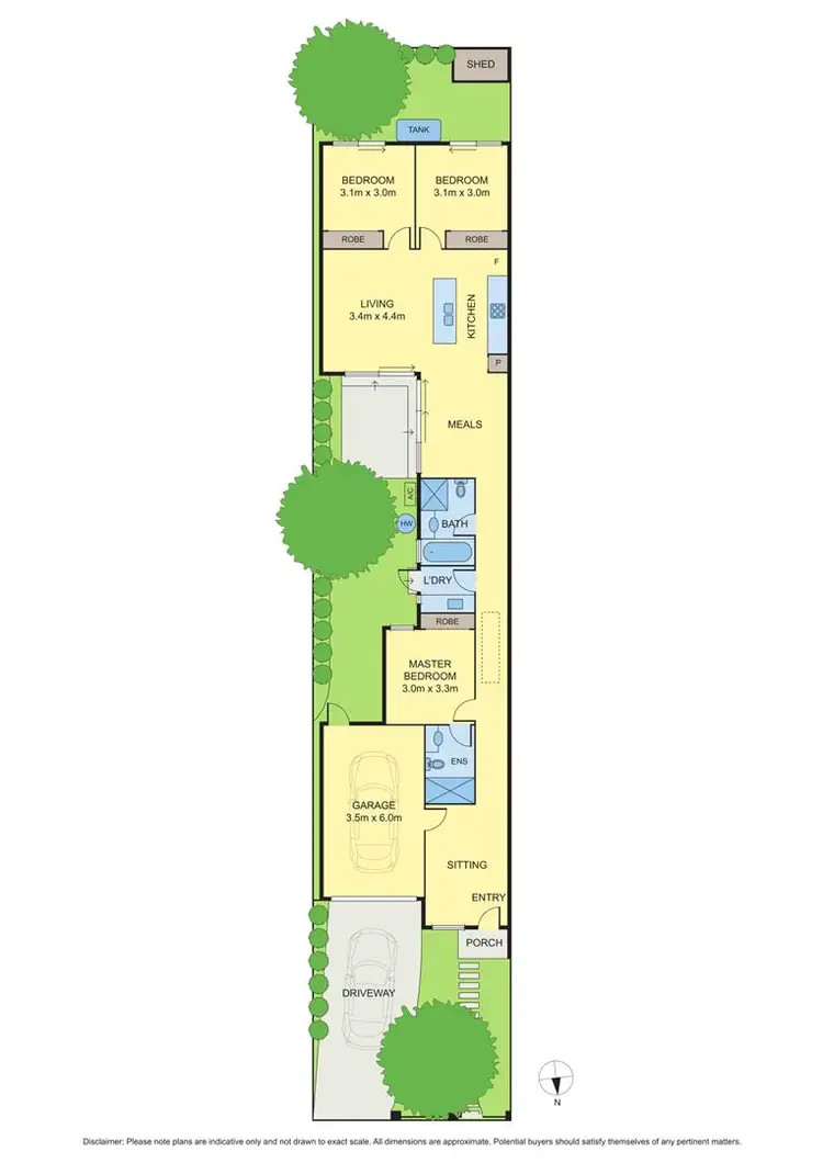 Floorplan of Homely house listing, 25B Liston Avenue, Reservoir VIC 3073