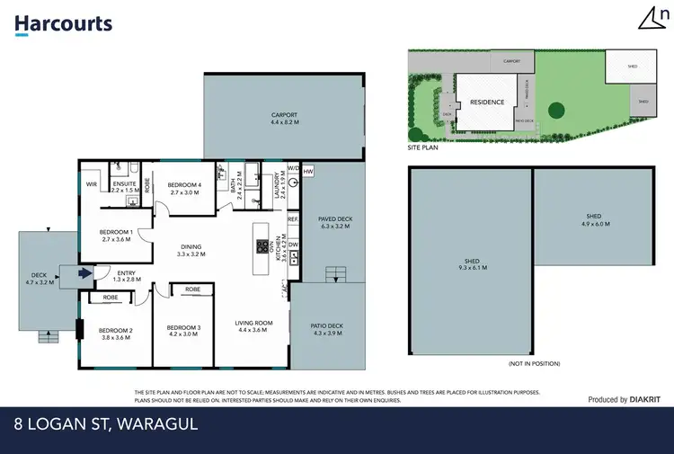 Floorplan of Homely house listing, 8 Logan Street, Warragul VIC 3820