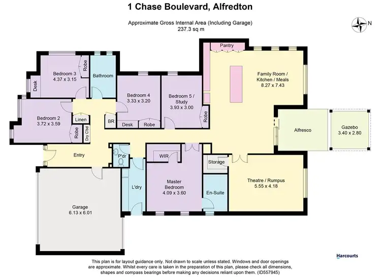 Floorplan of Homely house listing, 1 Chase Boulevard, Alfredton VIC 3350
