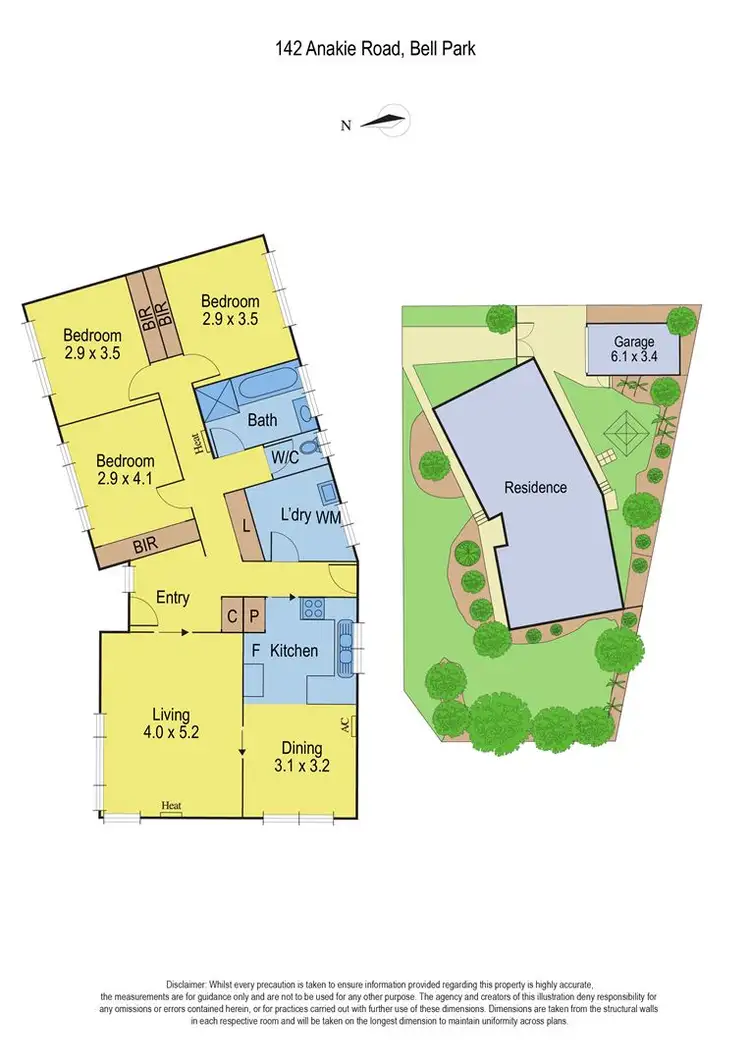 Floorplan of Homely house listing, 142 Anakie Road, Bell Park VIC 3215