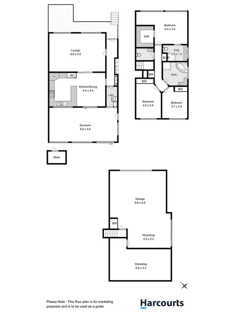 Floorplan of Homely house listing, 42 Reynolds Road, Midway Point TAS 7171
