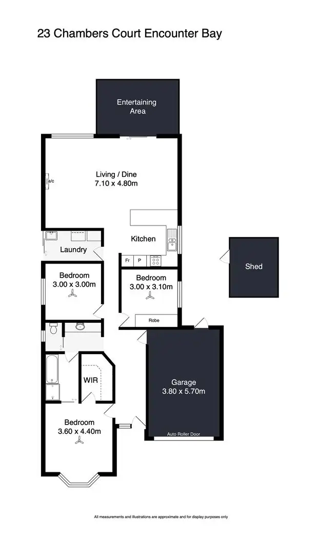 Floorplan of Homely house listing, 23 Chambers Court, Encounter Bay SA 5211
