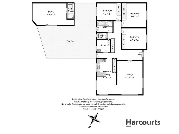 Floorplan of Homely house listing, 6 Glen Court, Devonport TAS 7310
