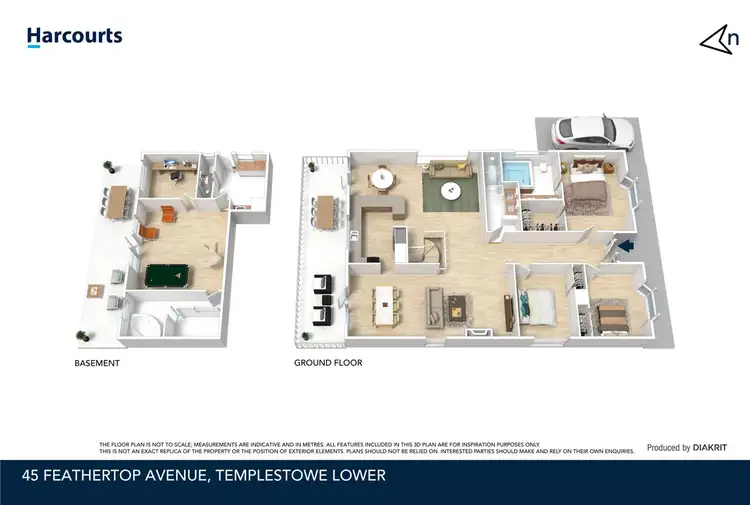 Floorplan of Homely house listing, 45 Feathertop Avenue, Templestowe Lower VIC 3107