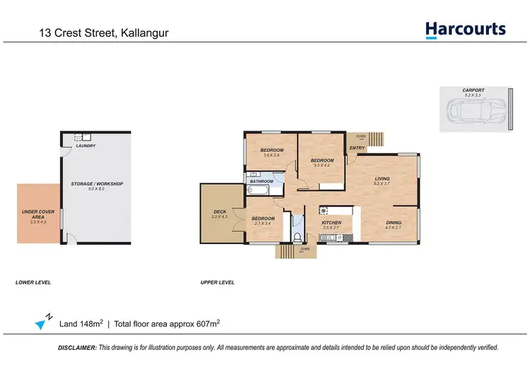 Floorplan of Homely house listing, 13 Crest Street, Kallangur QLD 4503