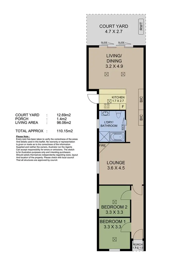 Floorplan of Homely house listing, 18 Hume Street, Adelaide SA 5000