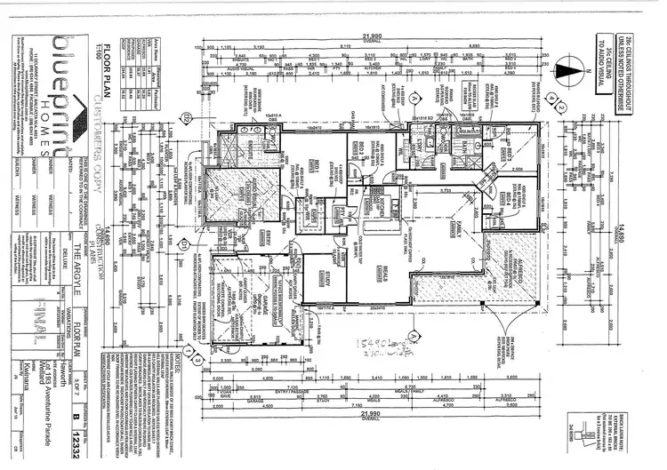 Floorplan of Homely house listing, 39 Aventurine Parade, Wellard WA 6170