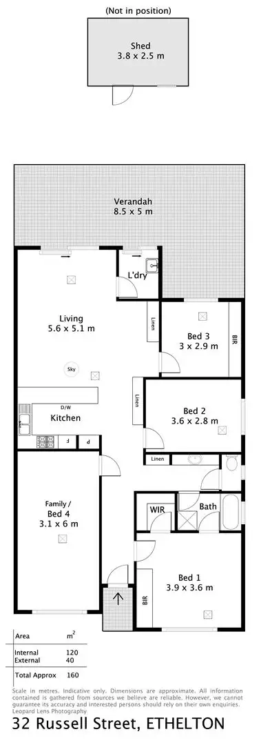 Floorplan of Homely house listing, 32 Russell Street, Ethelton SA 5015