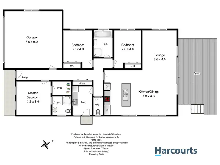 Floorplan of Homely house listing, 13 Southern Cross Drive, Ulverstone TAS 7315