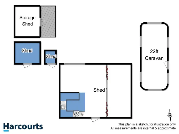 Floorplan of Homely land listing, 17 Charlotte Cove Road, Charlotte Cove TAS 7112