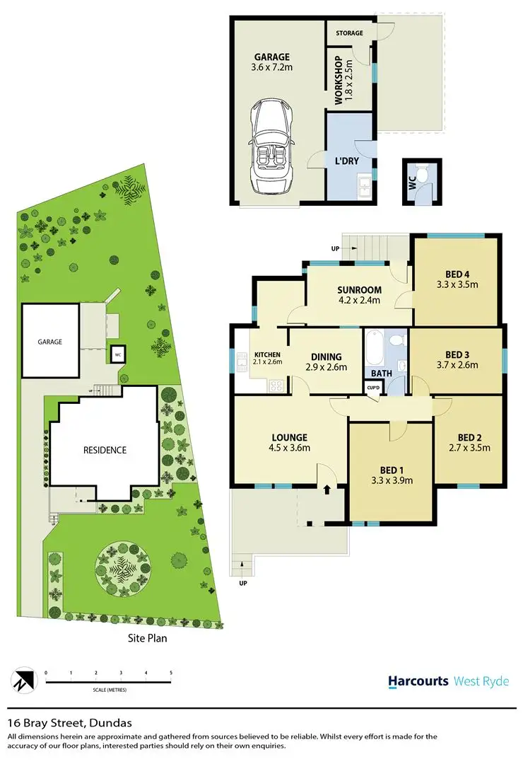 Floorplan of Homely house listing, 16 Bray Street, Dundas NSW 2117