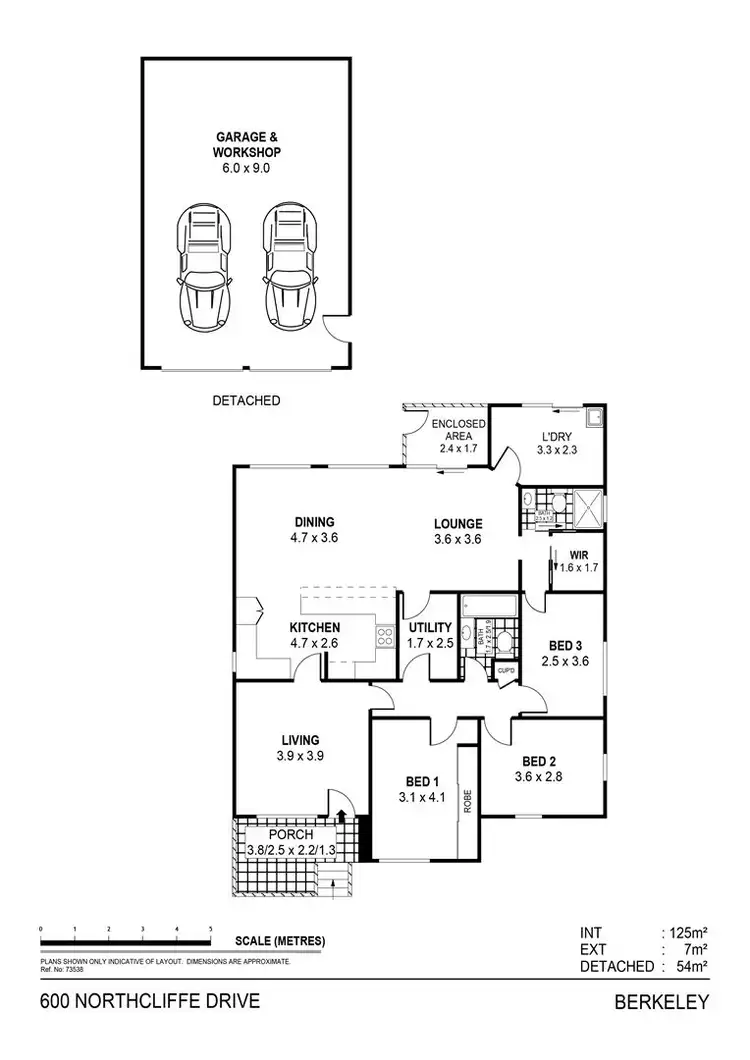 Floorplan of Homely house listing, 600 Northcliffe Drive, Berkeley NSW 2506