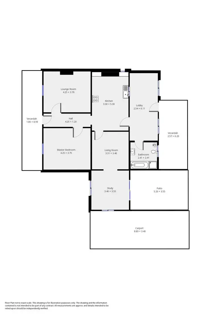 Floorplan of Homely house listing, 36 Victoria Street, Peterborough SA 5422
