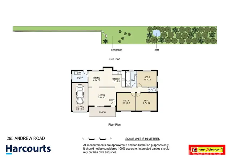 Floorplan of Homely house listing, 295 Andrew Road, Greenbank QLD 4124