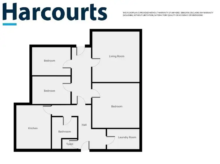 Floorplan of Homely house listing, 100 Elizabeth Street, Edenhope VIC 3318