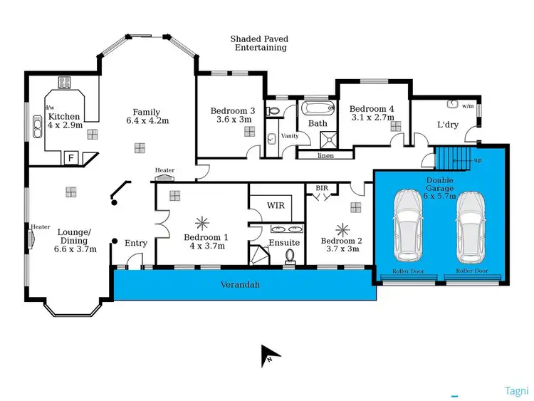 Floorplan of Homely house listing, 23 Ironbark Avenue, Flagstaff Hill SA 5159