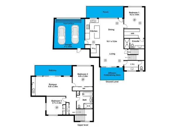 Floorplan of Homely house listing, 10A Bonython Avenue, Glenelg North SA 5045