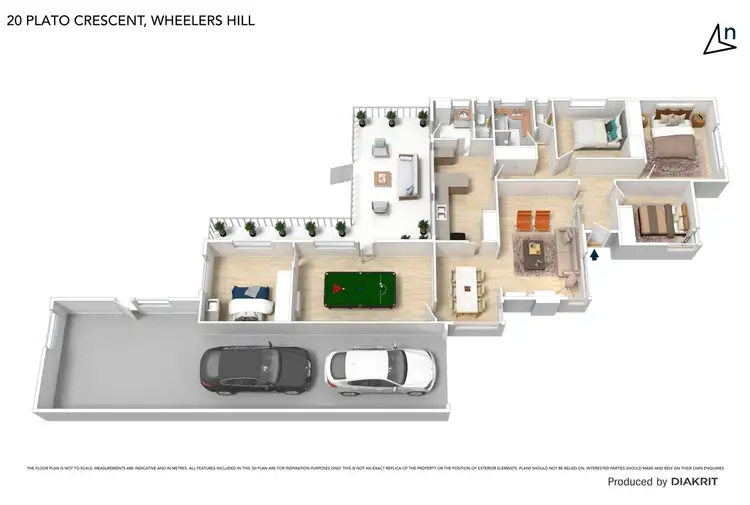 Floorplan of Homely house listing, 20 Plato Crescent, Wheelers Hill VIC 3150