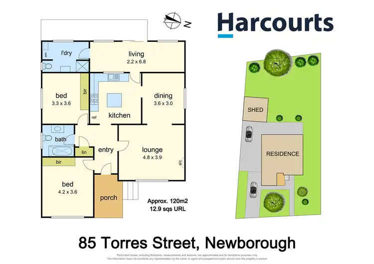 Floorplan of Homely house listing, 85 Torres Street, Newborough VIC 3825